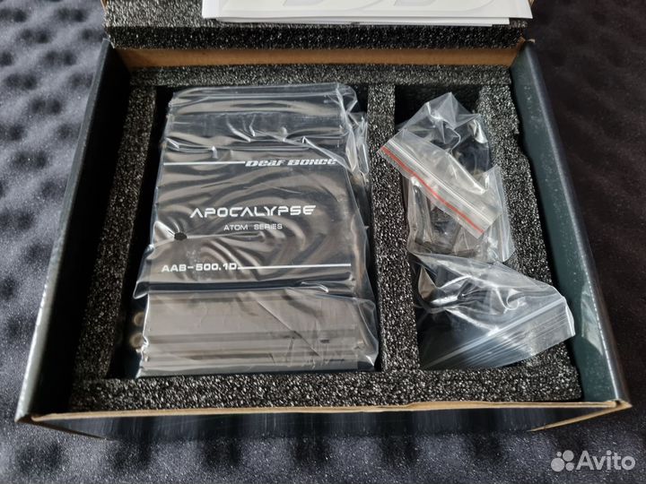 Новый усилитель моноблок Apocalypse AAB500.1D Atom