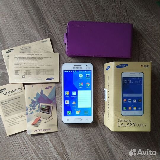 Телефон Samsung Galaxy Core 2 duos SM-G355H/DS