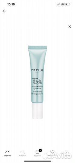 Payot роликовый гель вокруг глаз