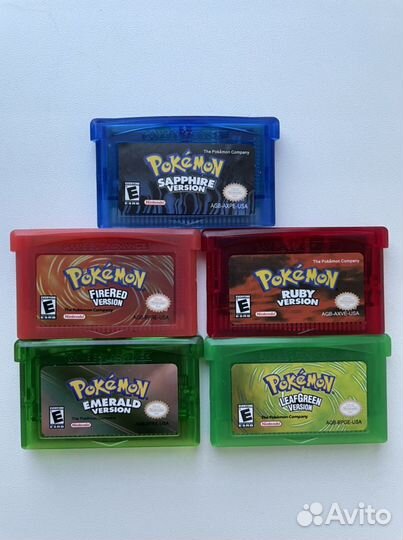 Игры Pokemon для Game Boy Advance
