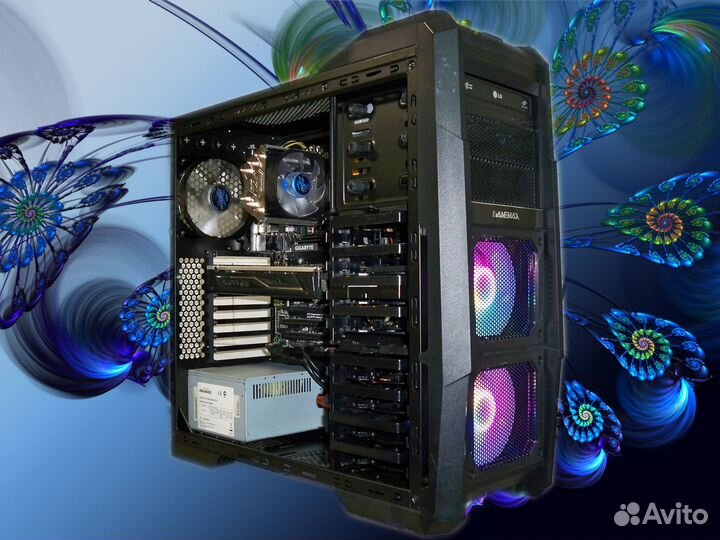 Игр пк AMD FX-8200e/ 16gb/ RX 470 4 GB/ SSD