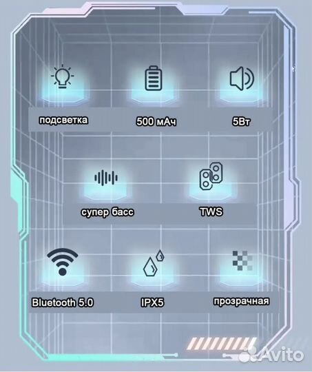 Портативная колонка bluetooth mini 5W