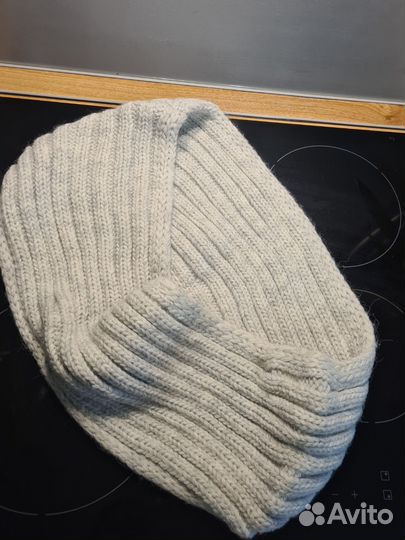 Комплект шапка и снуд женский