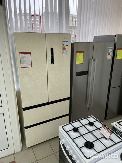Новые Холодильники Side by Side Midea/Haier/Leran