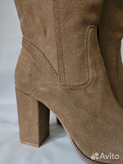 Сапоги замшевые 40 размер