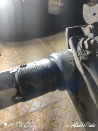 Ремонт осей полуприцепов, чулков, мостов