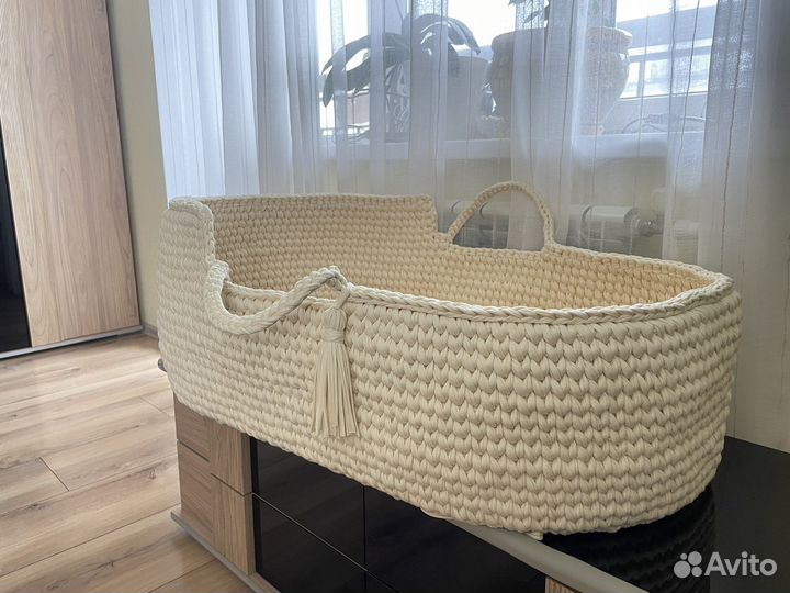 Люлька переноска вязаная на заказ