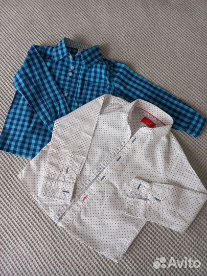 Рубашки на мальчика 92-98