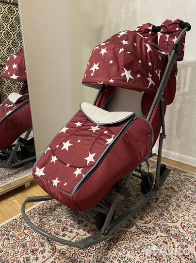 Санки коляска pikate