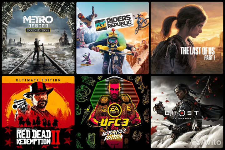 Подписка PS Plus Deluxe / EA Play / Игры / ACV