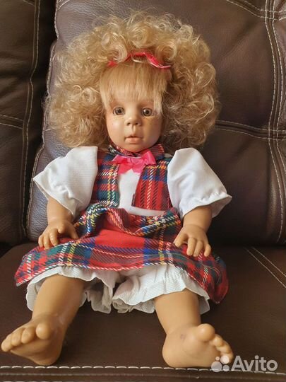 Кукла характерная коллекционная 38см