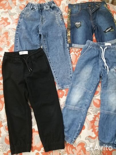 Детские вещи пакетом на мальчика 116-122