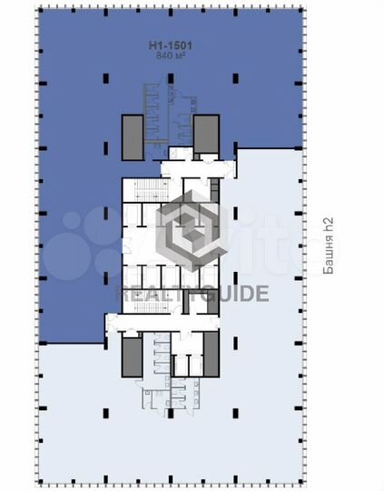 830 м2 Бизнес-центр 