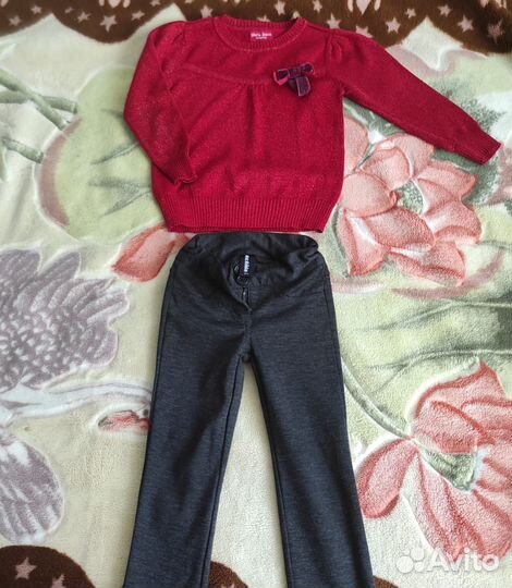 Вещи пакетом на девочку 98-116