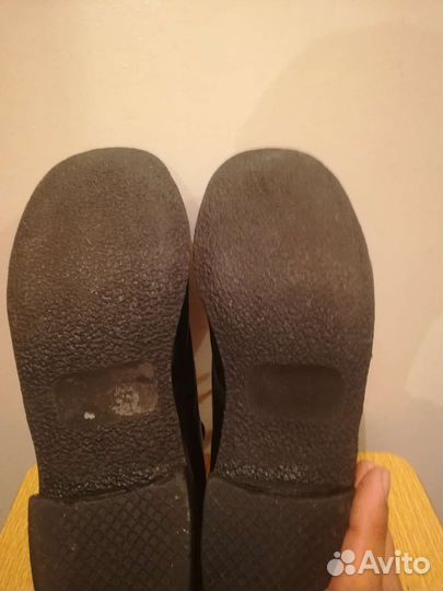 Ботинки хромовые