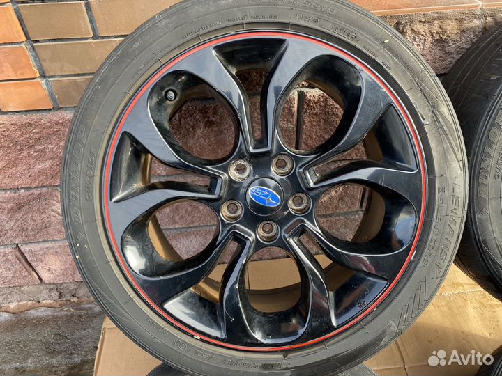 Колеса Enkei Subaru 225/45R18 (Без пробега по РФ)