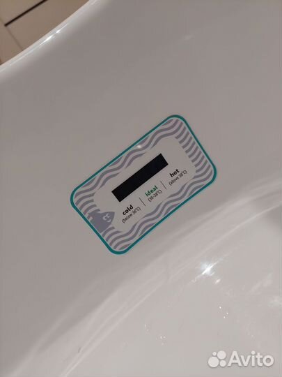 Детская ванна с термометром Olsson Gloria Hippo