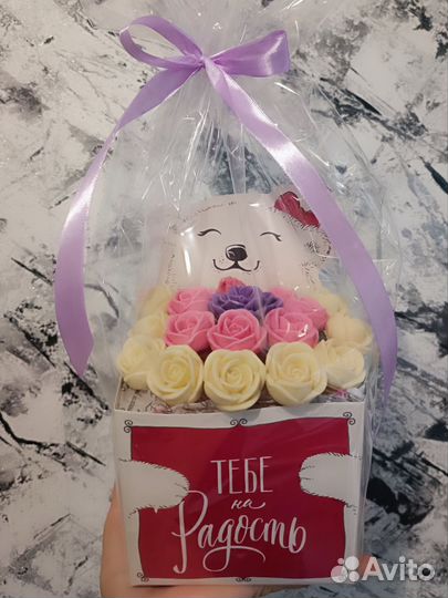 Розы из бельгийского шоколада,съедобный букет