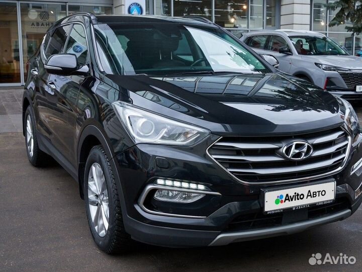 Hyundai Santa Fe 2.4 AT, 2018, 146 170 км