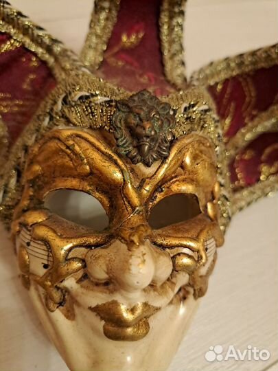 Маска Клоун СССР на стену декоративная