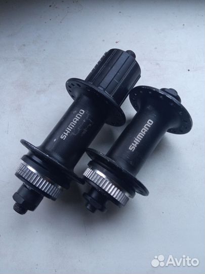 Втулка передняя Shimano задняя Shimano