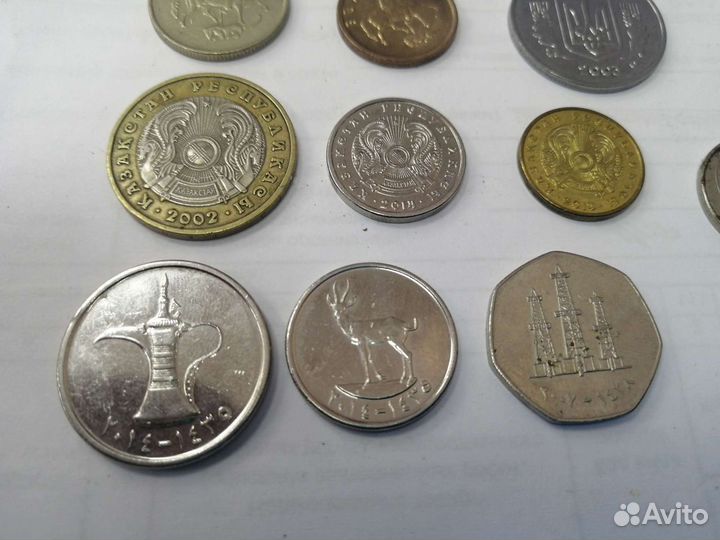 Монеты разные