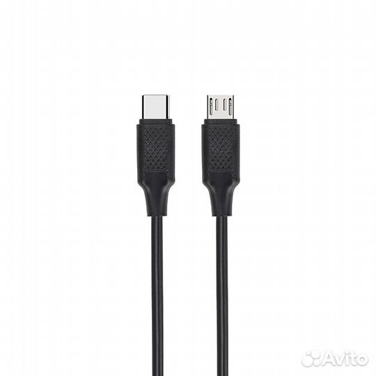 Кабель AVS Type C - Micro USB (1м ) TC-MR01 (пакет