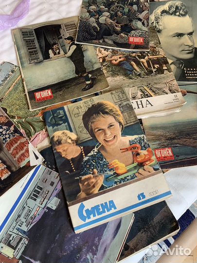 Журналы Огонек,Смена