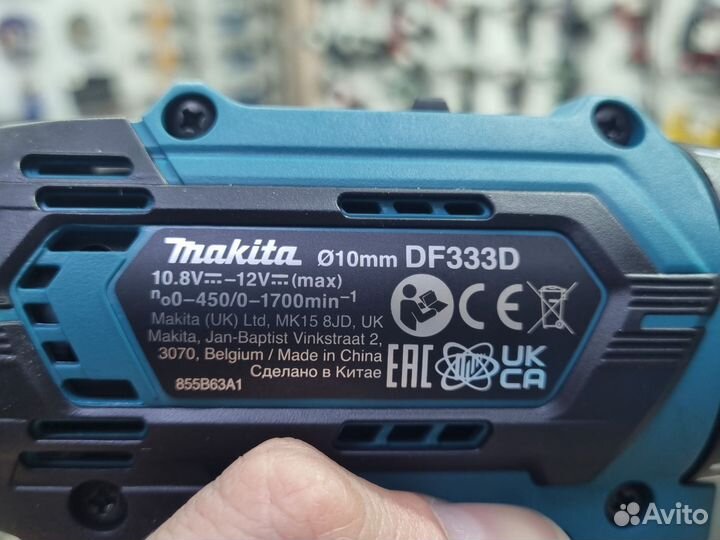 Шуруповерт makita 12v DF333D(Новый/Оригинал) Тмн01