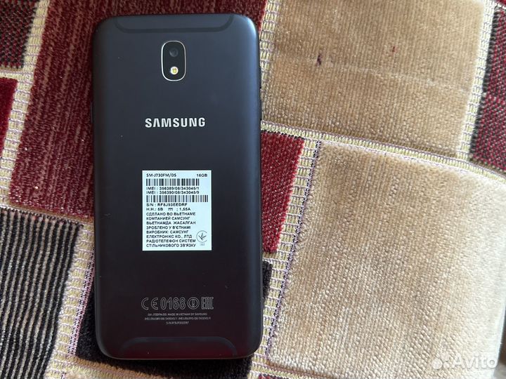 Телефон Samsung -J730fm