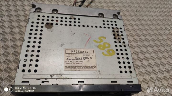 Магнитола Mitsubishi RX-2J64W