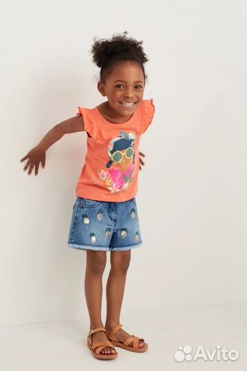 Джинсовые шорты 116