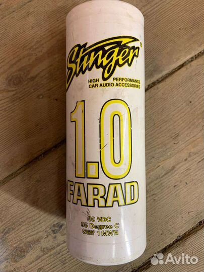 Конденсатор стингер 1 фарад