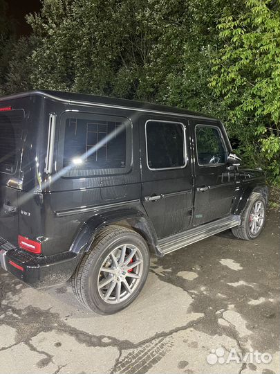 Колеса r20 на Mercedes G63
