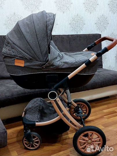Коляска 2 в 1 luxmom