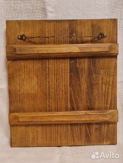 Рукописная икона Святой Николай Чудотворец 27х31