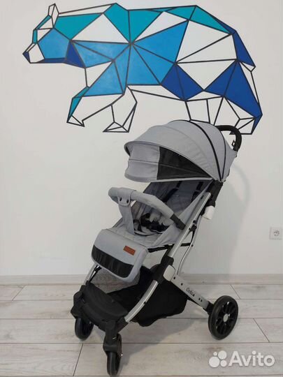 Прогулочная коляска Costa Linda серый