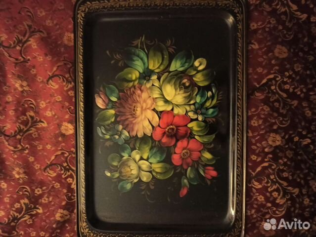 Подносы жостово СССР