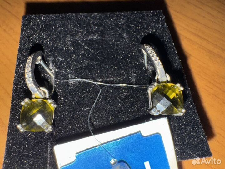 Серьги серебро 925