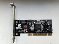 SATA контроллер PCI SIL3114 4x SATA