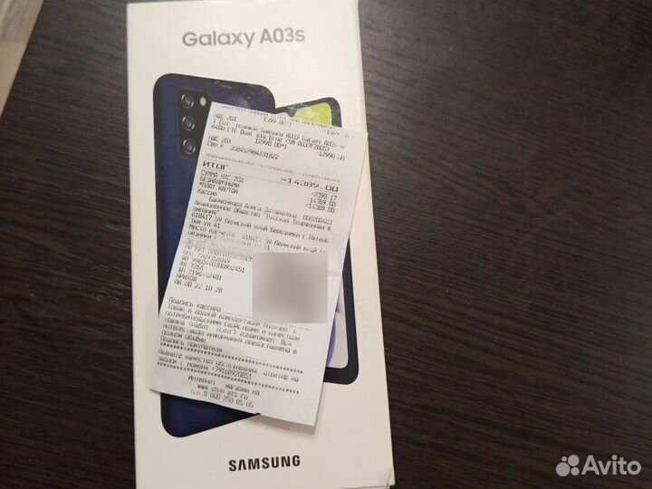 Samsung Galaxy A03s, 4/64 ГБ