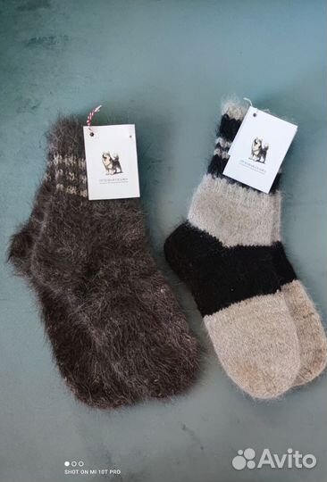 Носки из собачьей шерсти 42-43 размер