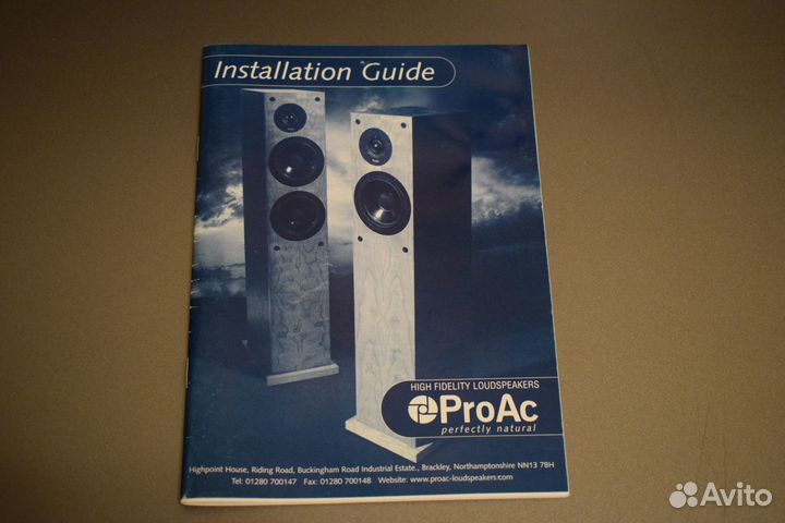 Инструкции ProAc и Monster Power