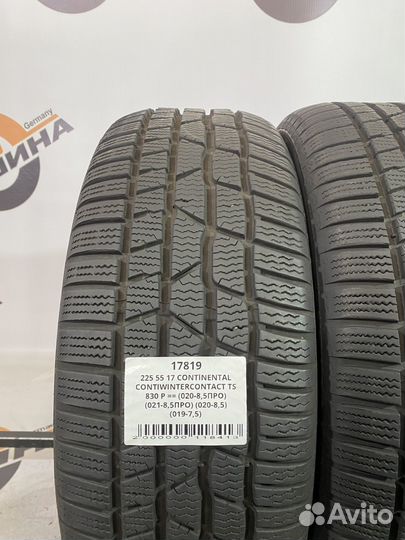 Continental ContiWinterContact TS 830 P 225/55 R17