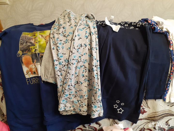 Вещи пакетом на девочку 128-134