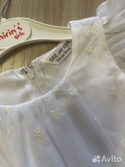 Нарядное платье для девочки 116