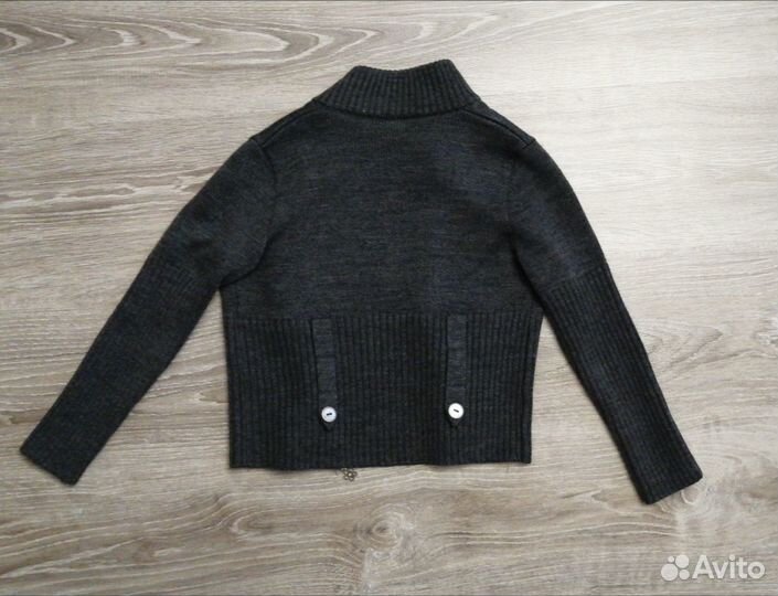 Кофта серая для девочки школьная