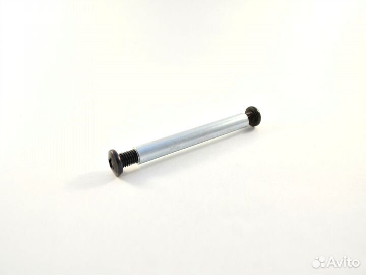 Ось крепления переднего колеса детской коляски