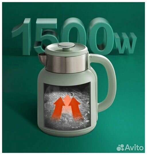 Умный электрочайник Xiaomi Ocooker Kettle Green