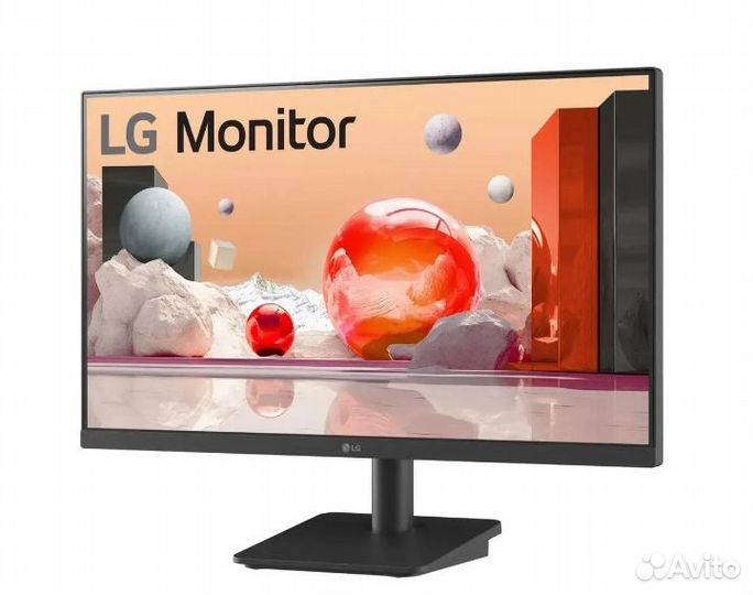 Монитор LG 24MS500-B, черный